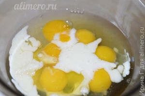 омлет с жареным луком рецепт
