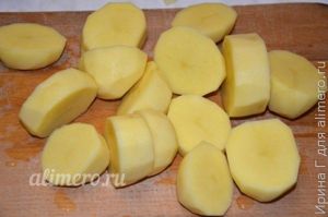 горбуша с картошкой в духовке