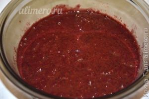 смузи из банана и черники