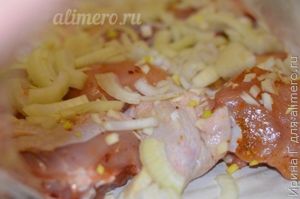 курица, запеченная в пакете