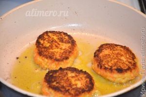 биточки из каши с морковью