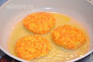 биточки из каши с морковью