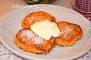 биточки из каши с морковью