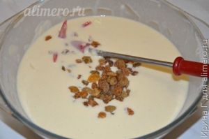 каравай с изюмом