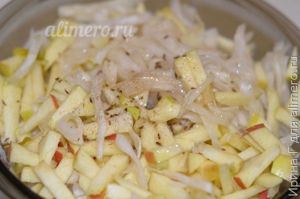 салат из квашеной капусты