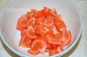 салат с оливками и творогом рецепт