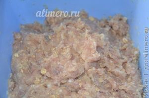 котлеты из мяса с капустой и геркулесом