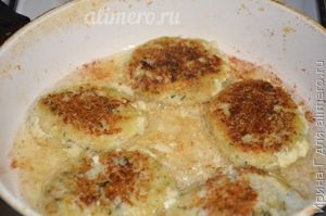 рыбные котлеты с манкой