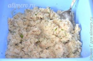 рыбные котлеты с манкой