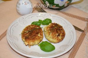 рыбные котлеты с манкой