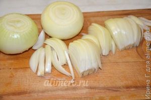 поджарка из лка и колбасы