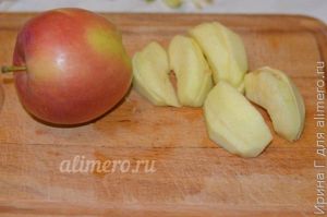 творожно-яблочная запеканка