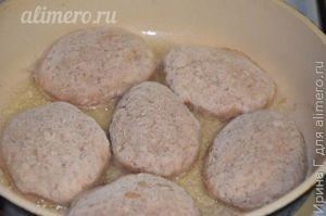 котлеты тушеные с овощами