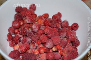 фруктово-ягодный десерт с творогом