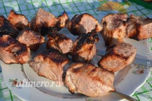 шашлык свиной рецепт