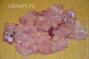 куриный суп-лапша с грибами