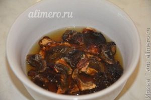 куриный суп-лапша с грибами