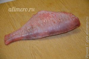 рыбный салат с морской капустой