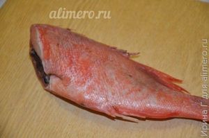 рыбный салат с морской капустой
