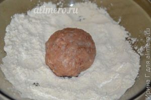 тефтели с гречкой в томате