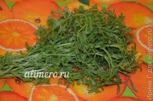 бутерброды с курицей и кресс-салатом
