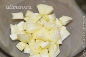десерт из творога с черникой