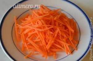 гречневая лапша с курицей и овощами