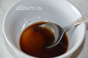 курица в соевом соусе с медом и вином