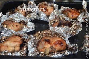 курица в соевом соусе с медом и вином