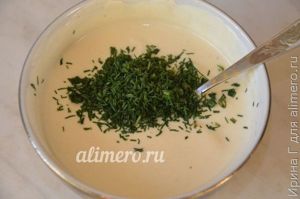 сметанно-горчичный соус