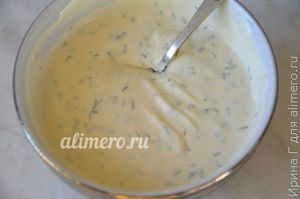 сметанно-горчичный соус