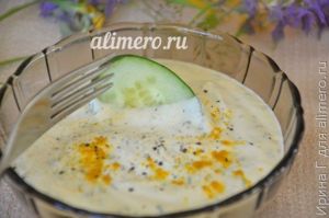 сметанно-горчичный соус