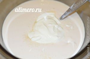 молочный десерт из ряженки вместо мороженого