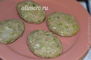 котлеты из свинины с овощами