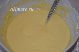 заливной пирог с черникой