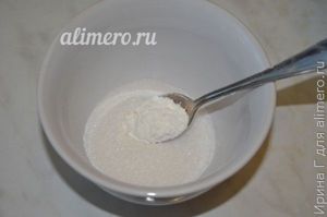 заливной пирог с черникой