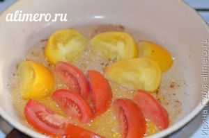 теплый салат с лисичками