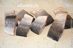 сайда жареная