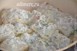 сайда жареная