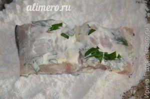 сайда жареная