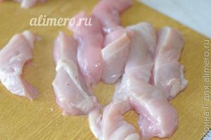 куриное филе в маринаде