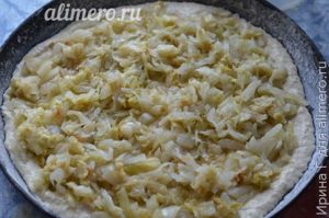 пирог с капустой