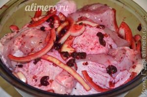 курица в маринаде
