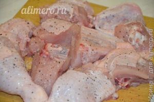 курица в маринаде