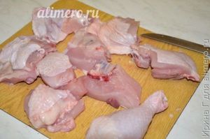 курица в маринаде