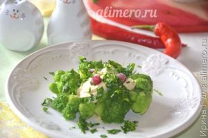 салат из брокколи