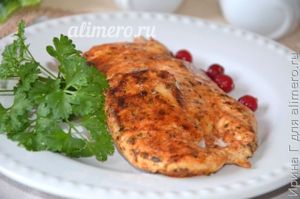 куриное филе в листах для жарки