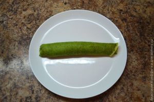 Елочка из блинов