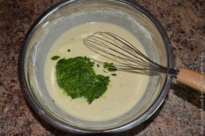 Елочка из блинов