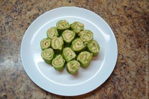 Елочка из блинов